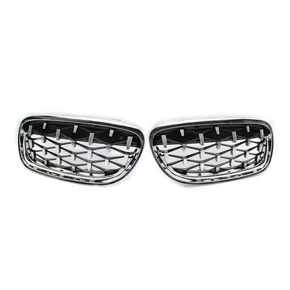 Front Kidney Grill Diamond Grille For BMW 3 Series E90 2008-2011 E91 2008-12