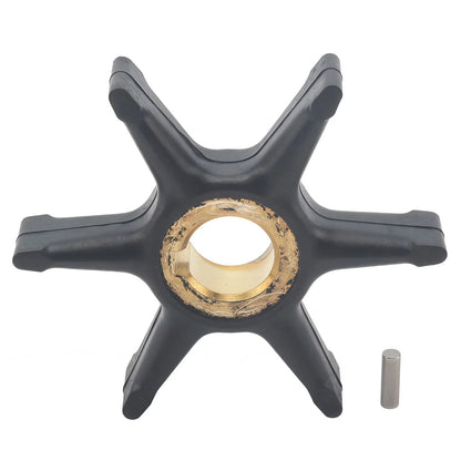 Water Pump Impeller & Pin for Evinrude Johnson Outboard 9.5-10 HP (0775519)