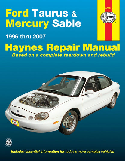 Repair Manual for Ford Taurus & Mercury Sable (1996–2007)