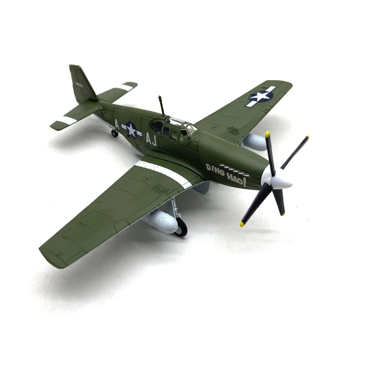 1:72 Alloy P-51B Mustang Fighter Model Plane Ornament
