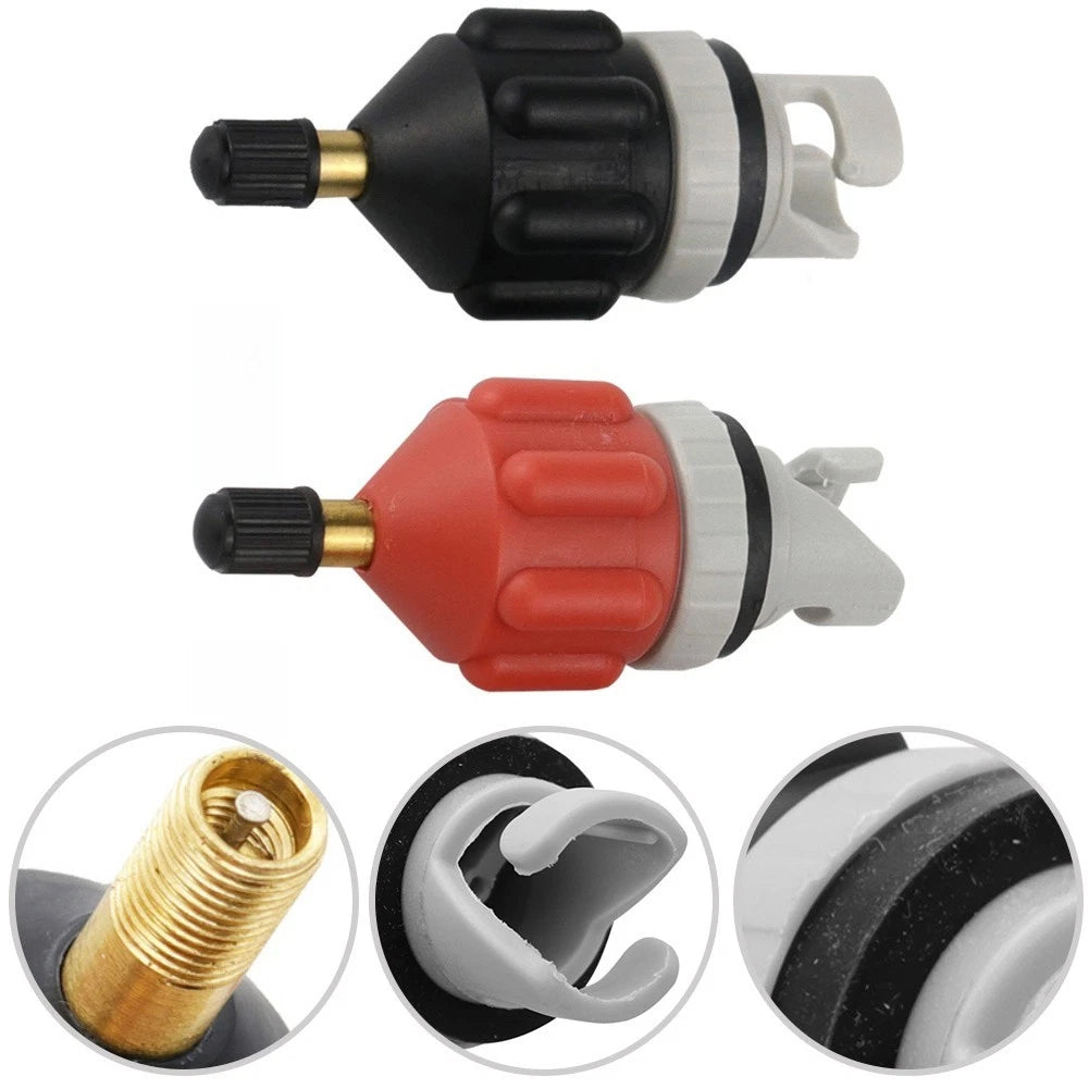 Portable Air Valve Adaptor for Rowing Boats and Inflatable Kayaks