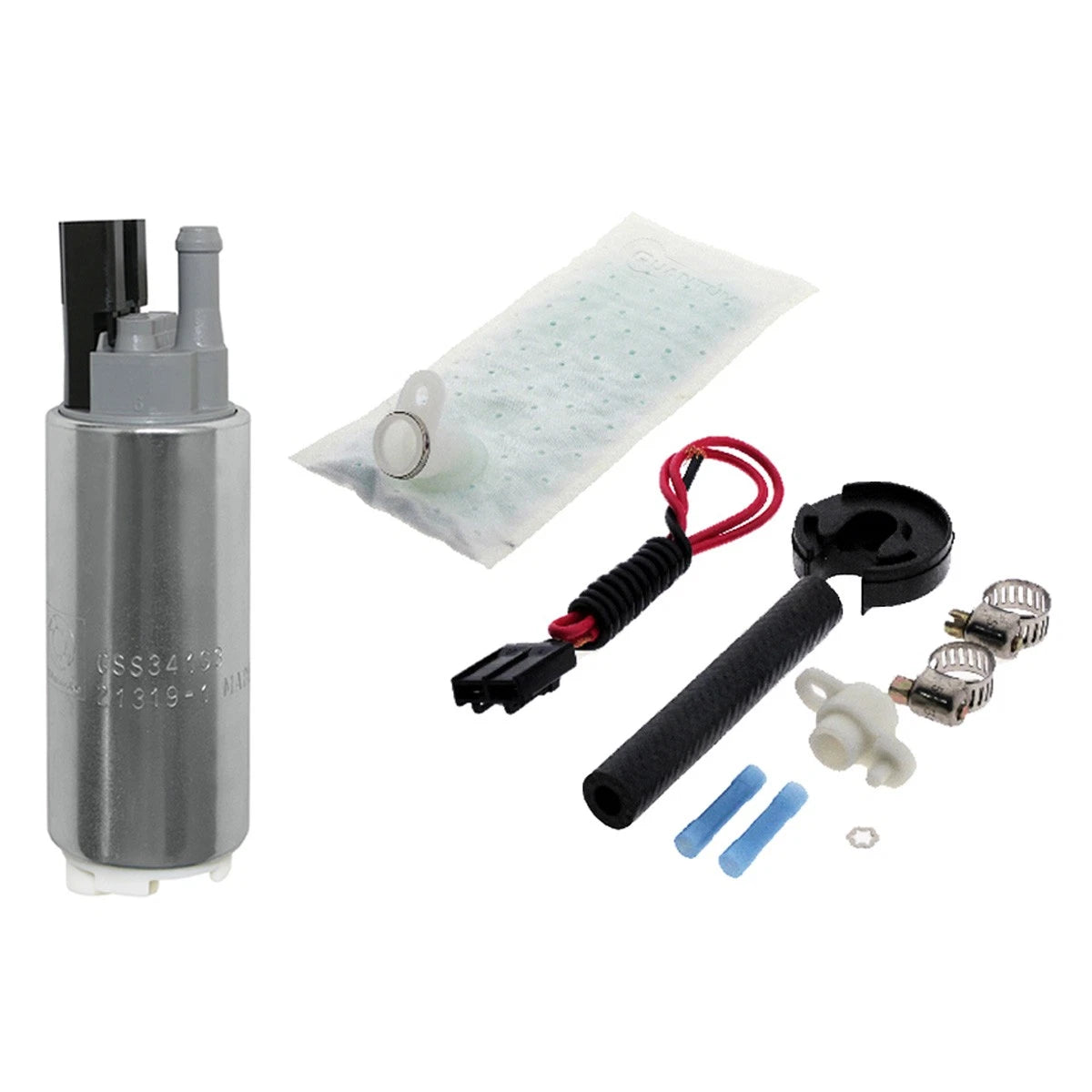 Walbro GSS341 255LPH Fuel Pump + QFS Kit for Honda Civic (1988–1991)