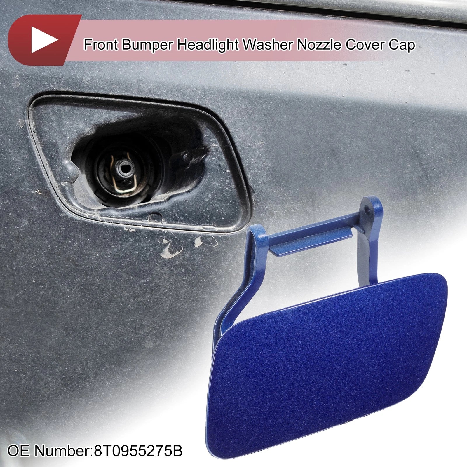 Washer Nozzle Cap Front Left Replacement for Audi A5 (2012–2017)