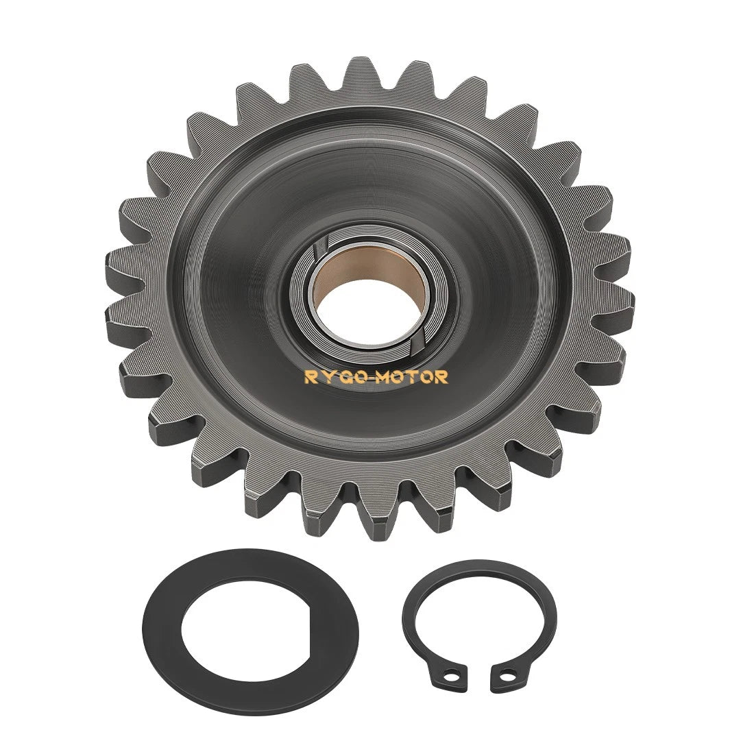 Idle Gear Starter Idler Kicker & Washer C Clip for Yamaha Banshee 350 (1987–2006)