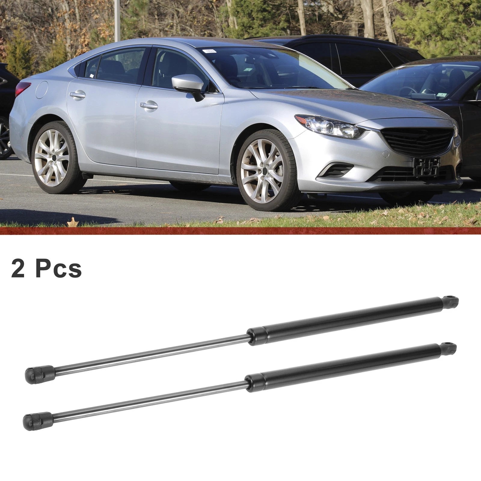 2 Pcs Rear Hatch Lift Supports Gas Strut for Mazda 6 (2004–2008)