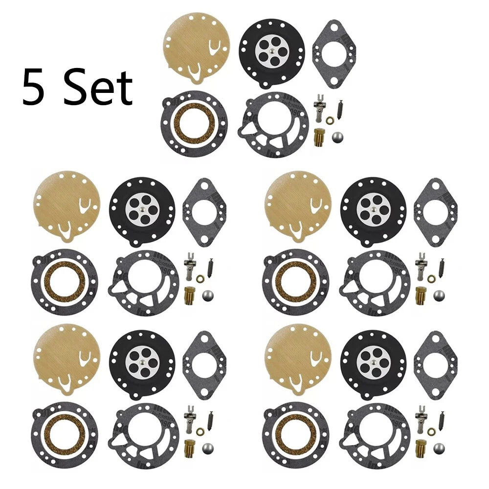 Set of 5 Carburetor Kits for Stihl 08 TF350 TS350 HL292 HL327 (RK-114HL)