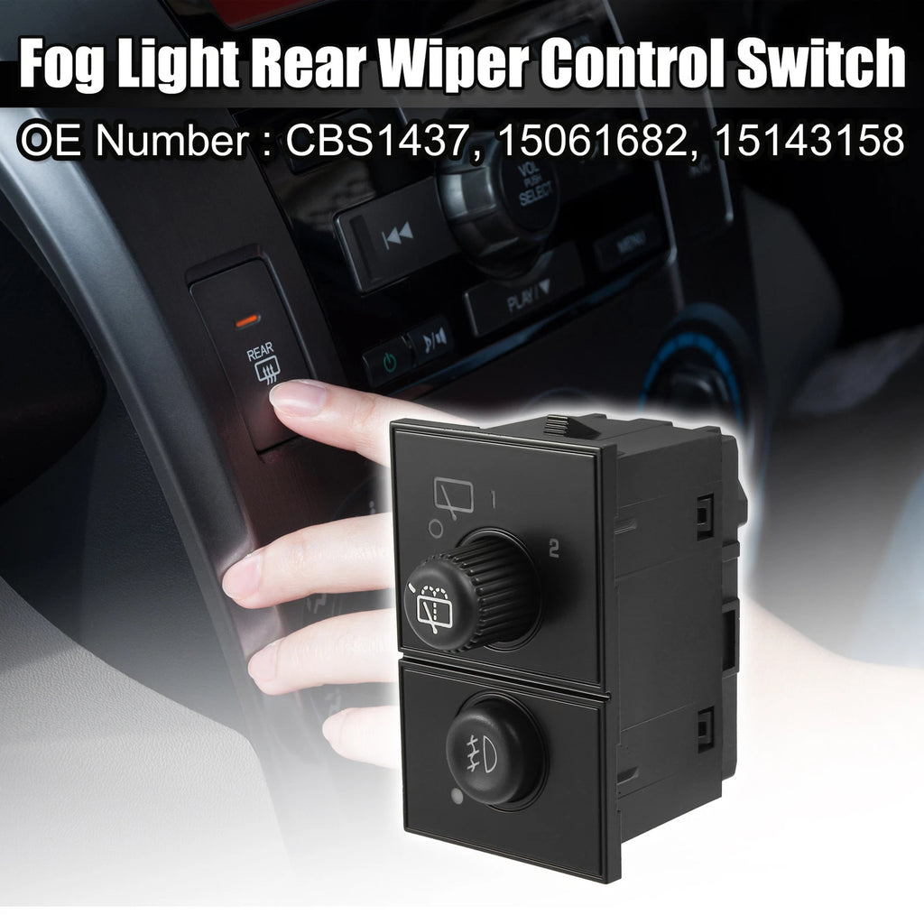 Fog Light & Wiper Control Switch for GMC Yukon (2003–2006)