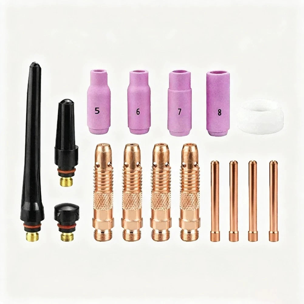 16 PCS TIG Welding Torch Accessories Set for WP17 WP18 WP26