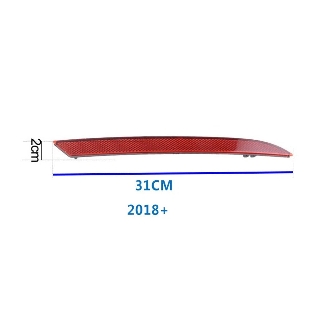 Red Lens Reflectors for Ford Mustang