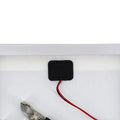 12W Monocrystalline Solar Panel for RV Car Boat (12V, 18V)