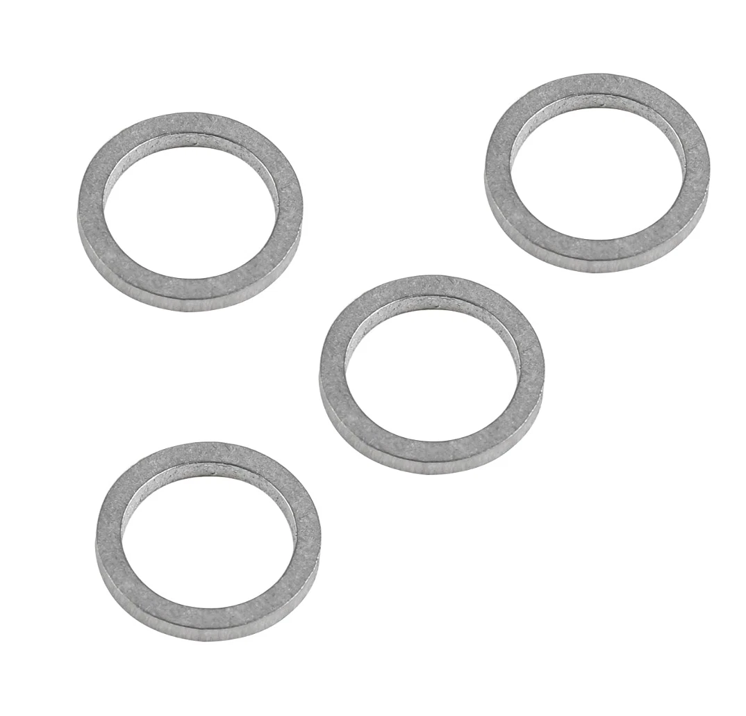 Set of 4 Oil Drain Plug Gaskets for Yamaha Outboard F100 F115 F150 F15 (2000–2023)