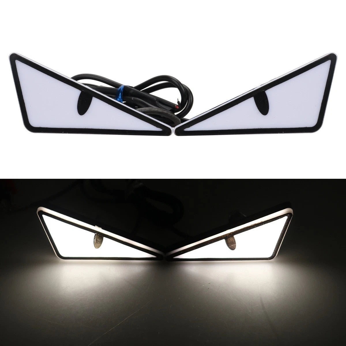 2X LED Triangle License Plate Lights for DEMON Eye (Waterproof)