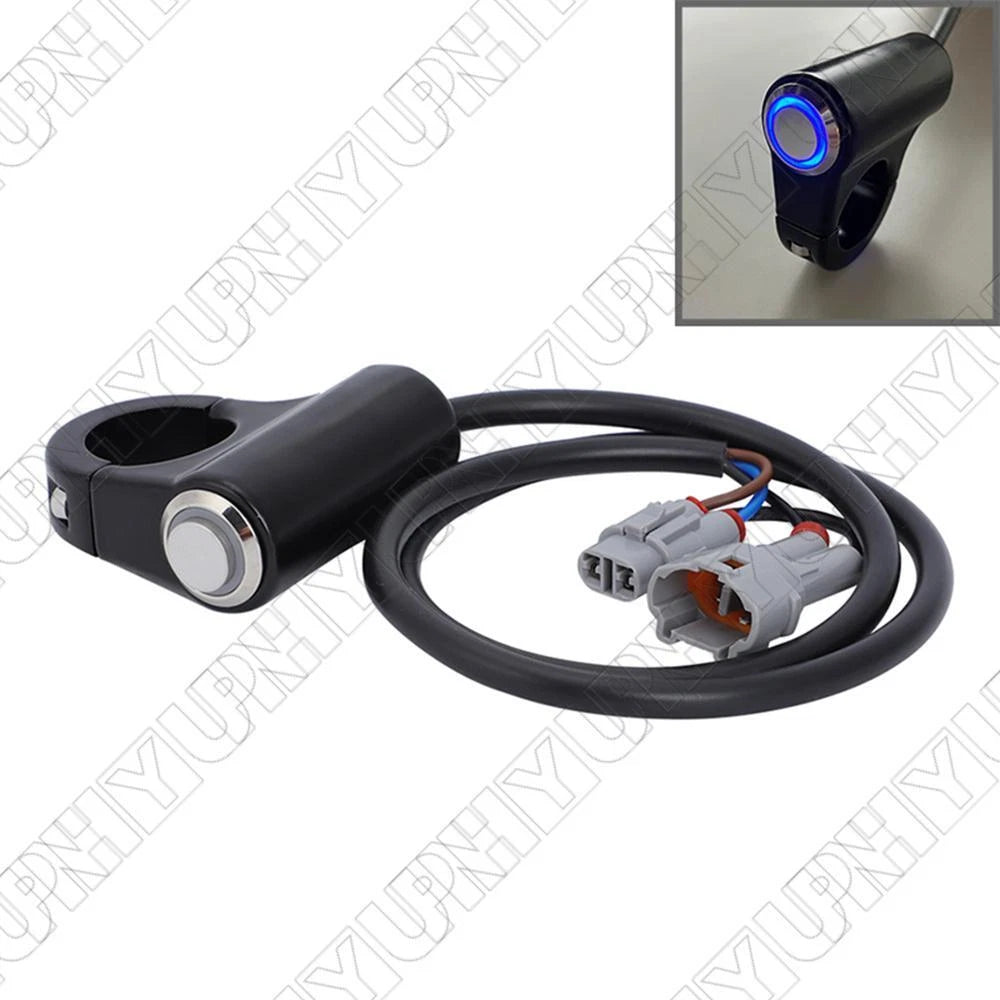 LED Headlight Switch Plug & Play w/ Blue Light for Sur Ron Segway x260 x160