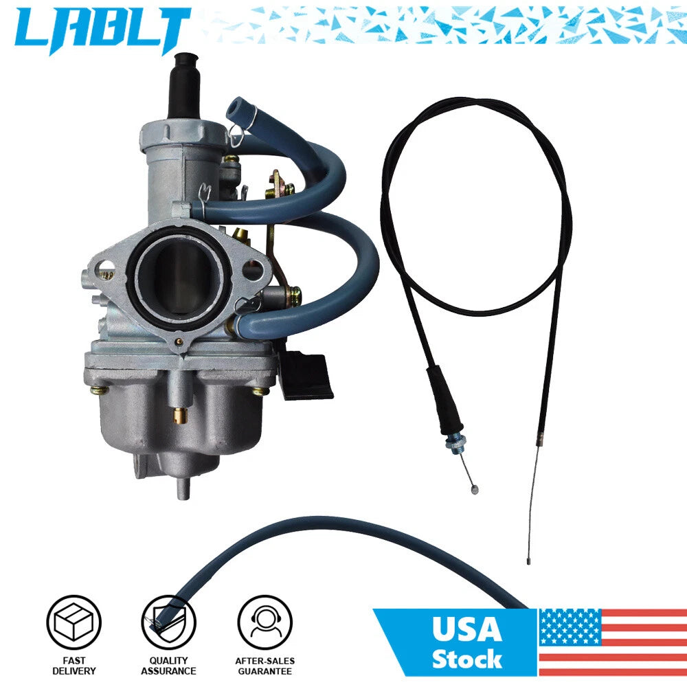 Carburetor & Throttle Cable for Honda TRX250 Recon (1997–2001) 16100-HM8-B01