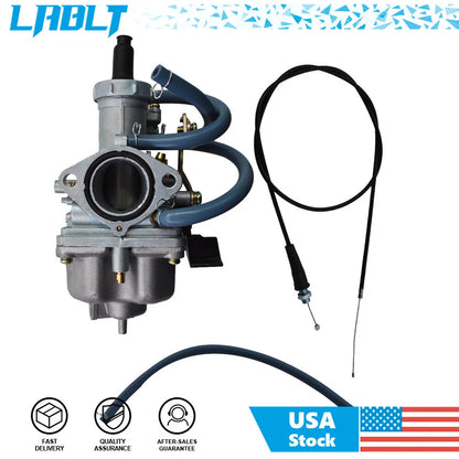 Carburetor & Throttle Cable for Honda TRX250 Recon (1997–2001) 16100-HM8-B01