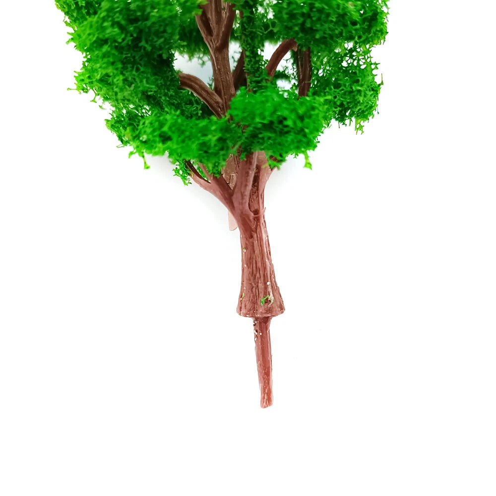 10Pcs Tree Model for HO N Scale Architecture Railroads (N/A)
