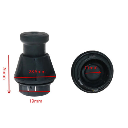 2 Tailgate Rubber Damper Buffer for Hyundai Tucson Santa Fe Kia KX3 (2015–2023)