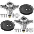 Deck Spindles with 4.8 Inch Pulley for Hustler Raptor Dash XD (2000–2010)