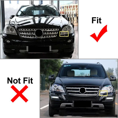 GTR Style Front Bumper Grille for Benz ML Class W164 (2005–2008)