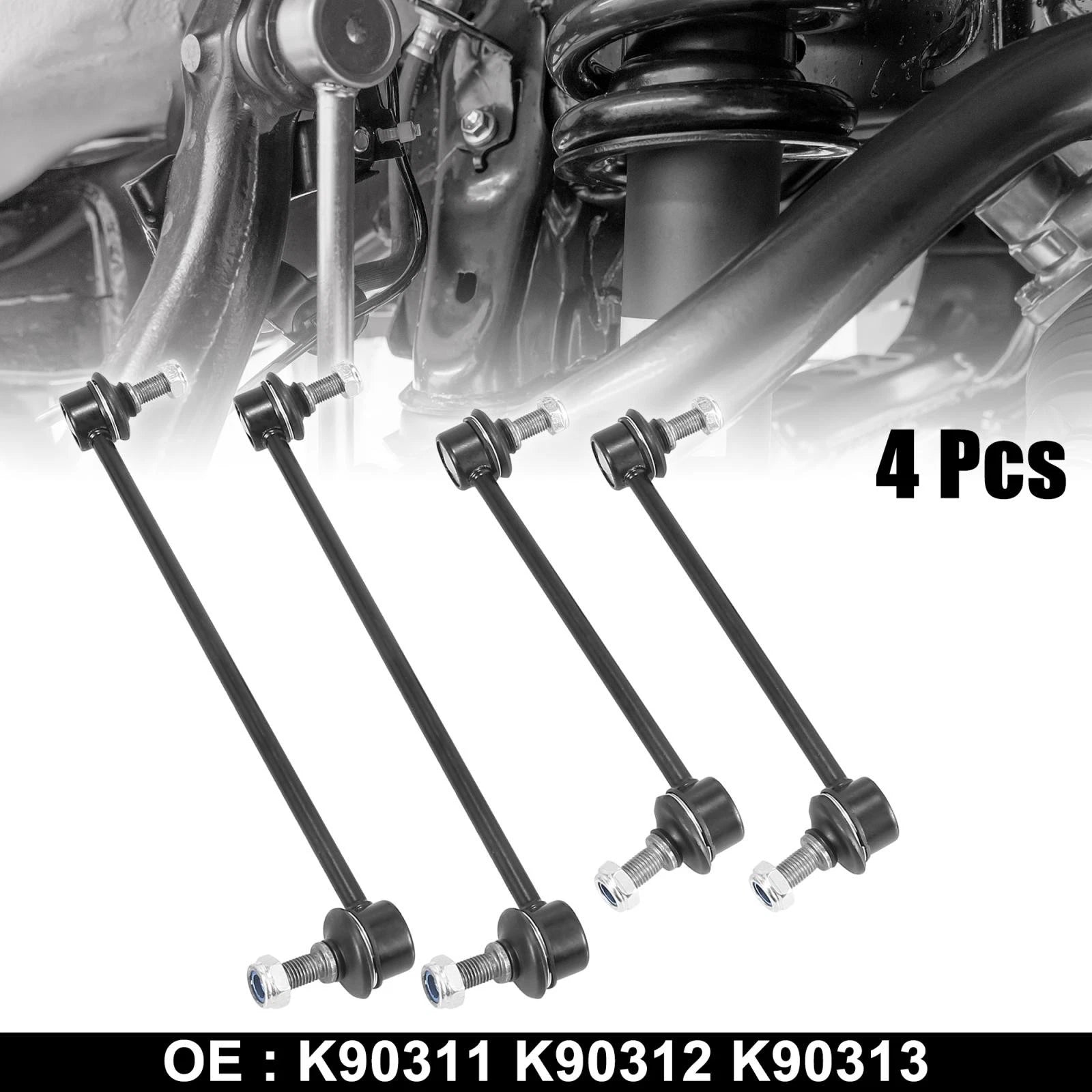 4pcs Front Rear Sway Bar End Links Replacement for Lexus ES300 RX300 (1999–2003)