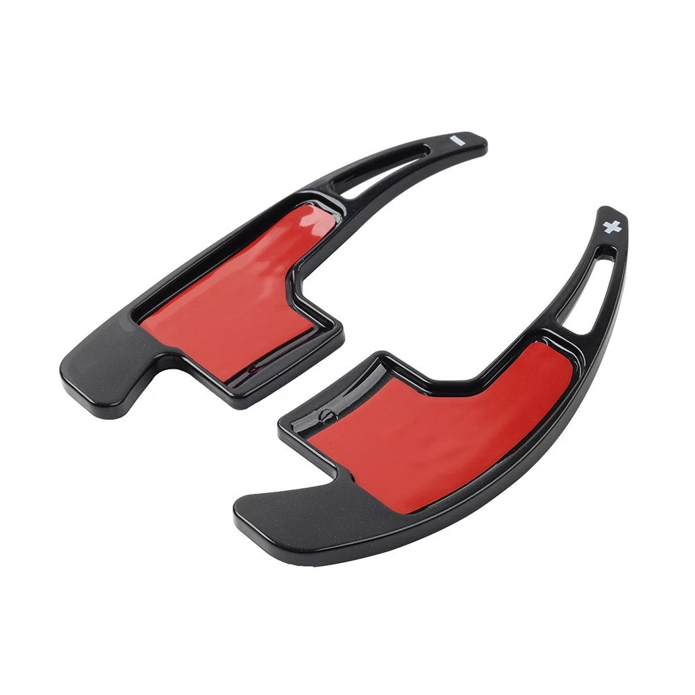 Steering Wheel Shift Paddle Shifter Trim Cover for Ford Mustang (2015–2023) Black