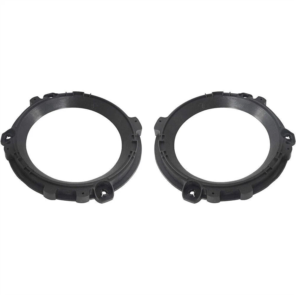 2Pcs 7inch Headlight Mounting Bracket Round Ring For 1997-2006 Jeep Wrangler TJ
