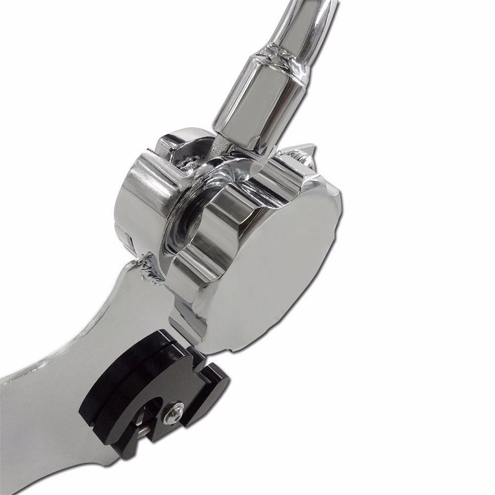 Adjustable Sissy Bar Backrest with Luggage Rack for Harley Davidson (2009–2021)