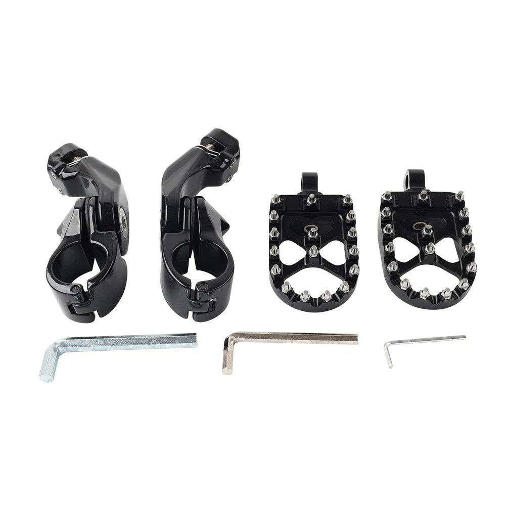 Highway Foot Pegs for Harley Touring (1-1/4'' Crash Bar)