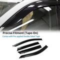 Window Deflectors Side Vent Visors 1 Set for Hyundai Tucson (2021–2024)