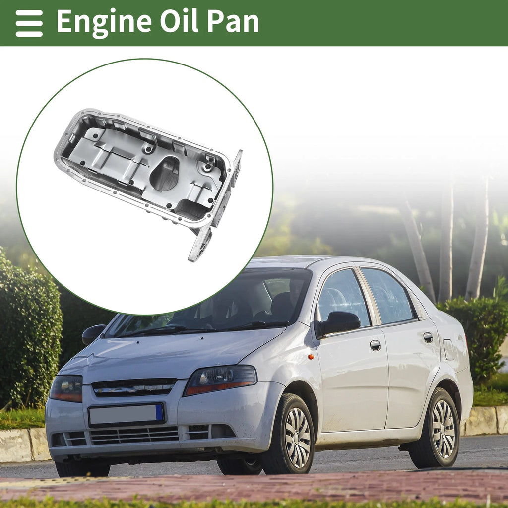 Engine Oil Pan Replacement for Chevrolet Aveo (2004–2008) Aluminum