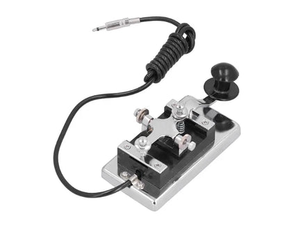 CW Shortwave Radio Key K4 Stainless Steel Paddle for Morse Code