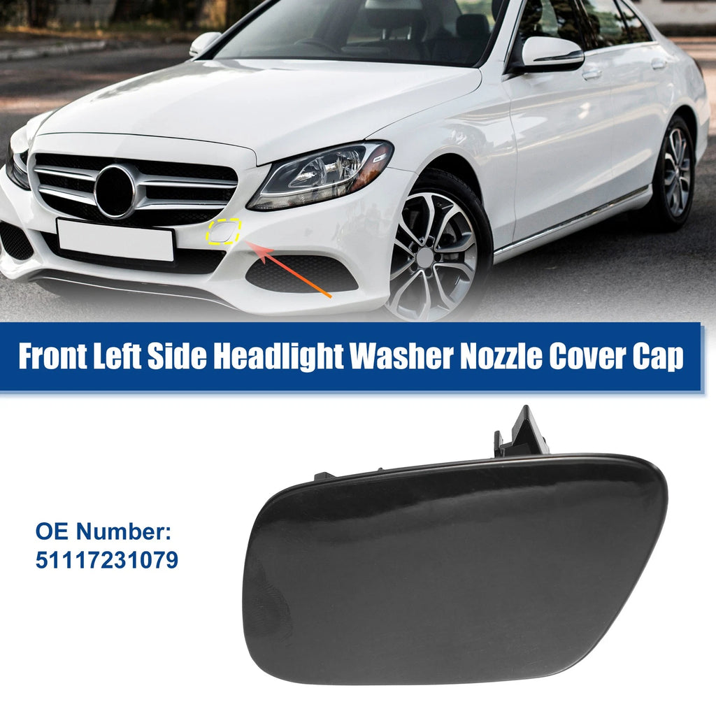 Front Left Headlight Washer Nozzle Cover Cap Replacement for BMW Z4 E89 (2009–2016)