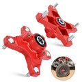 Set of 2 Front Left & Right Wheel Hubs Red 44615-HN6-A20 for Honda TRX400X (2009-2014)