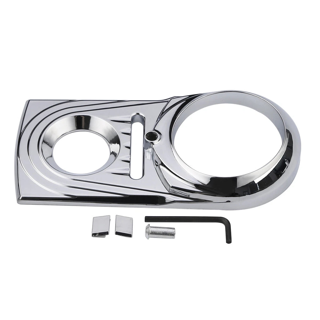 Dash Panel Insert Cover for Harley Dyna Wide Glide (1993–2003), Softail (2000–2017)
