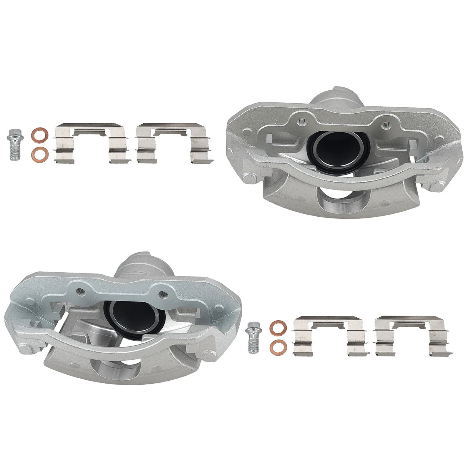 2X Front Left Right Brake Calipers for Ford Focus (2008–2011) 18-P5068