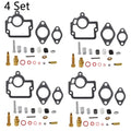 Set of 4 Carburetor Repair Kits for International Farmall IH H O4 W4 I4 HV Tractor