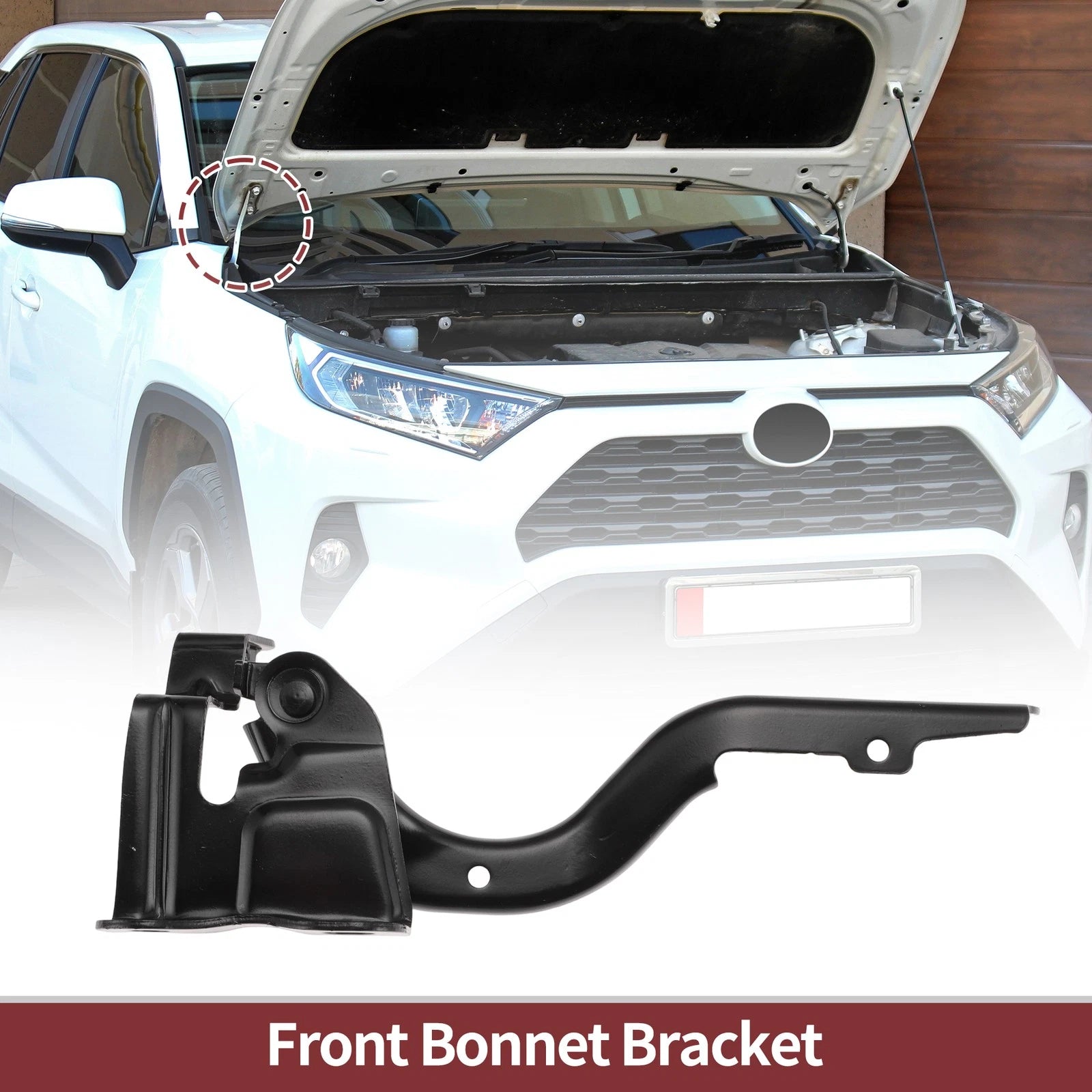 Hood Hinge for Toyota Vios (2014–2017) Right Side Replacement