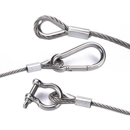 Heart Style Wire Rope Sleeve Connectors for Ship Rigging and Mooring