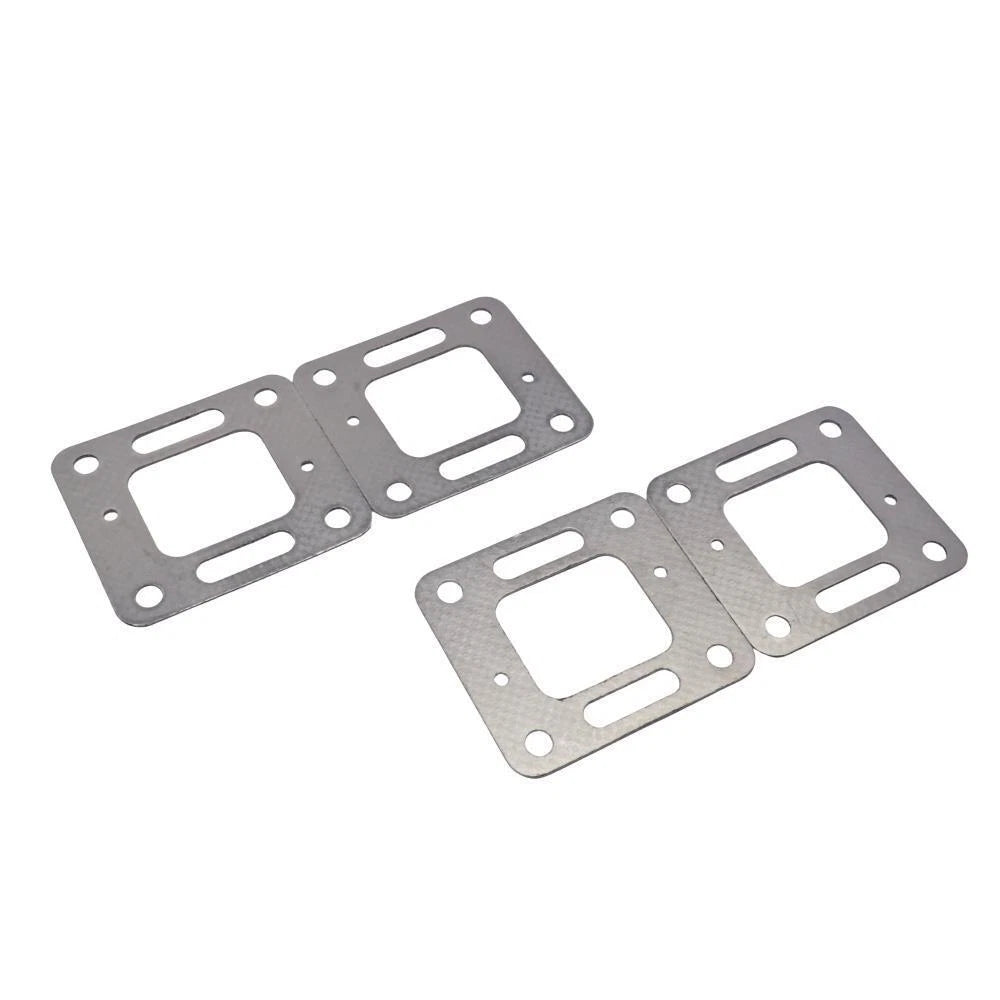 Set of 4 Exhaust Manifold Elbow Gaskets for Mercruiser (27-863724, 18-0897)