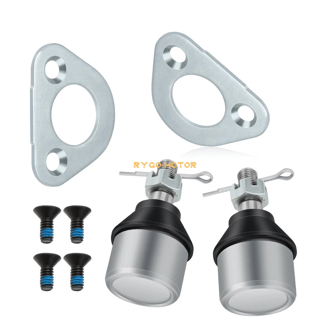 2X Ball Joint & Bracket Kit for Polaris Big Boss 250 300 350 400 500 (1989–1999)