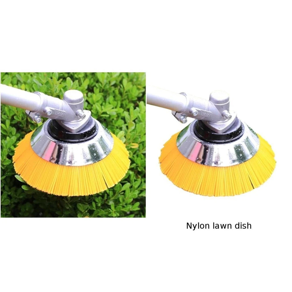 Nylon Brush Head 8 Inch for Lawnmowers (Fits )