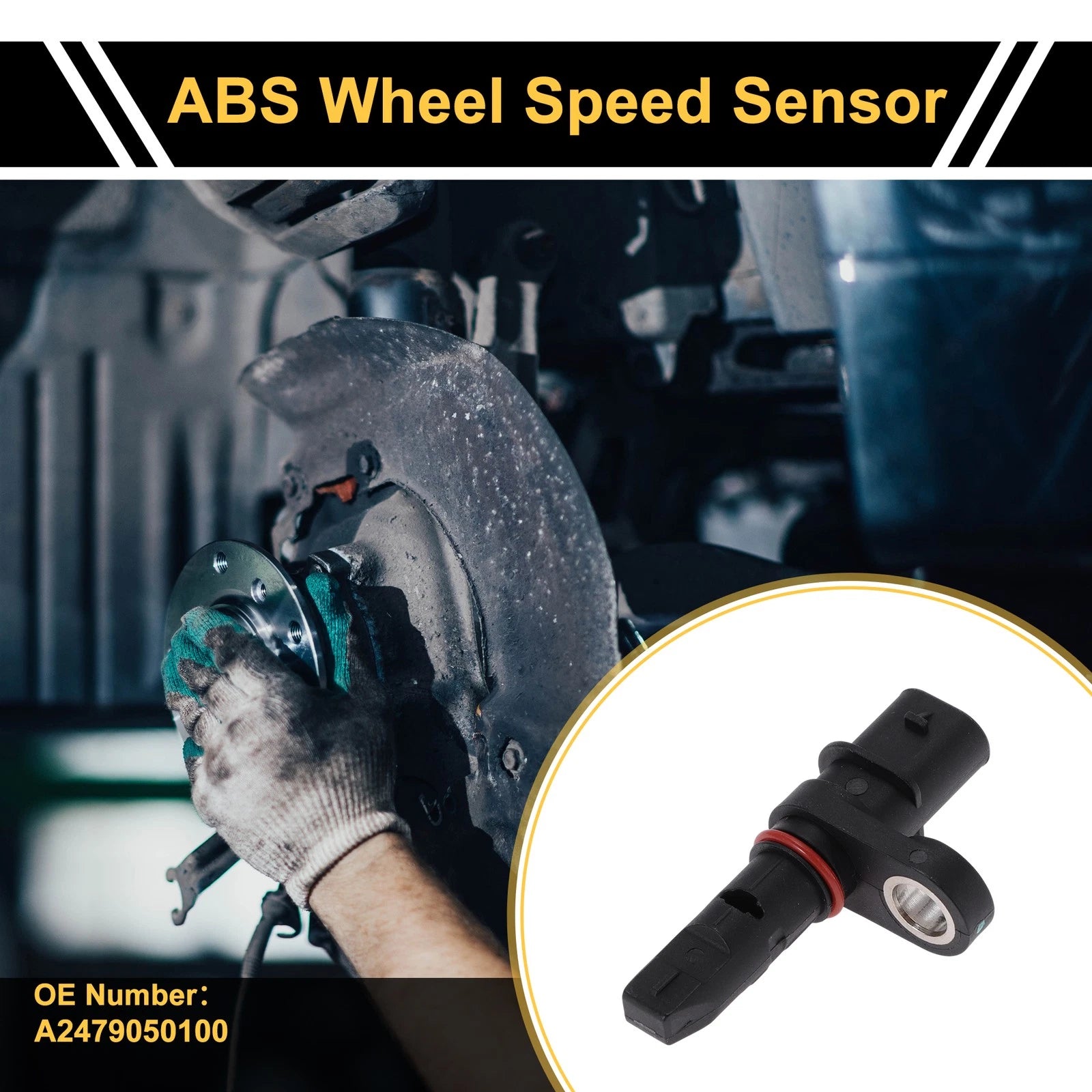 ABS Wheel Speed Sensor Replacement for Mercedes-Benz A220 W177 (2019–2022)