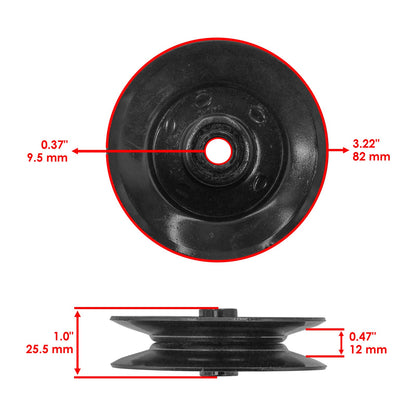 Drive Idler V Pulley Replacement for MTD Troy-Bilt Ryobi (2005–2015)