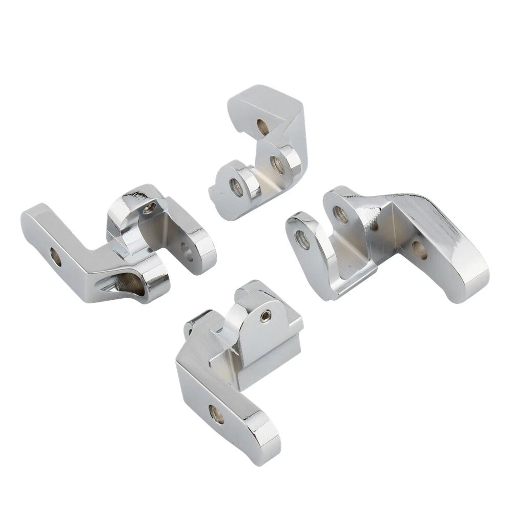 Front Driver Floorboard Relocation Brackets for Harley Touring Road Glide (2014–2023)