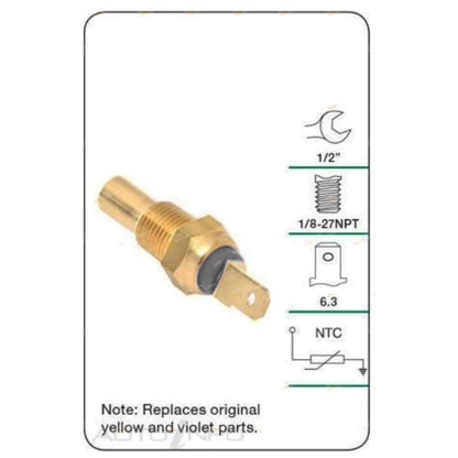 Coolant Temperature Gauge Sender for Ford Fairlane LTD (NA-NC-NF-DA-DC-DF)