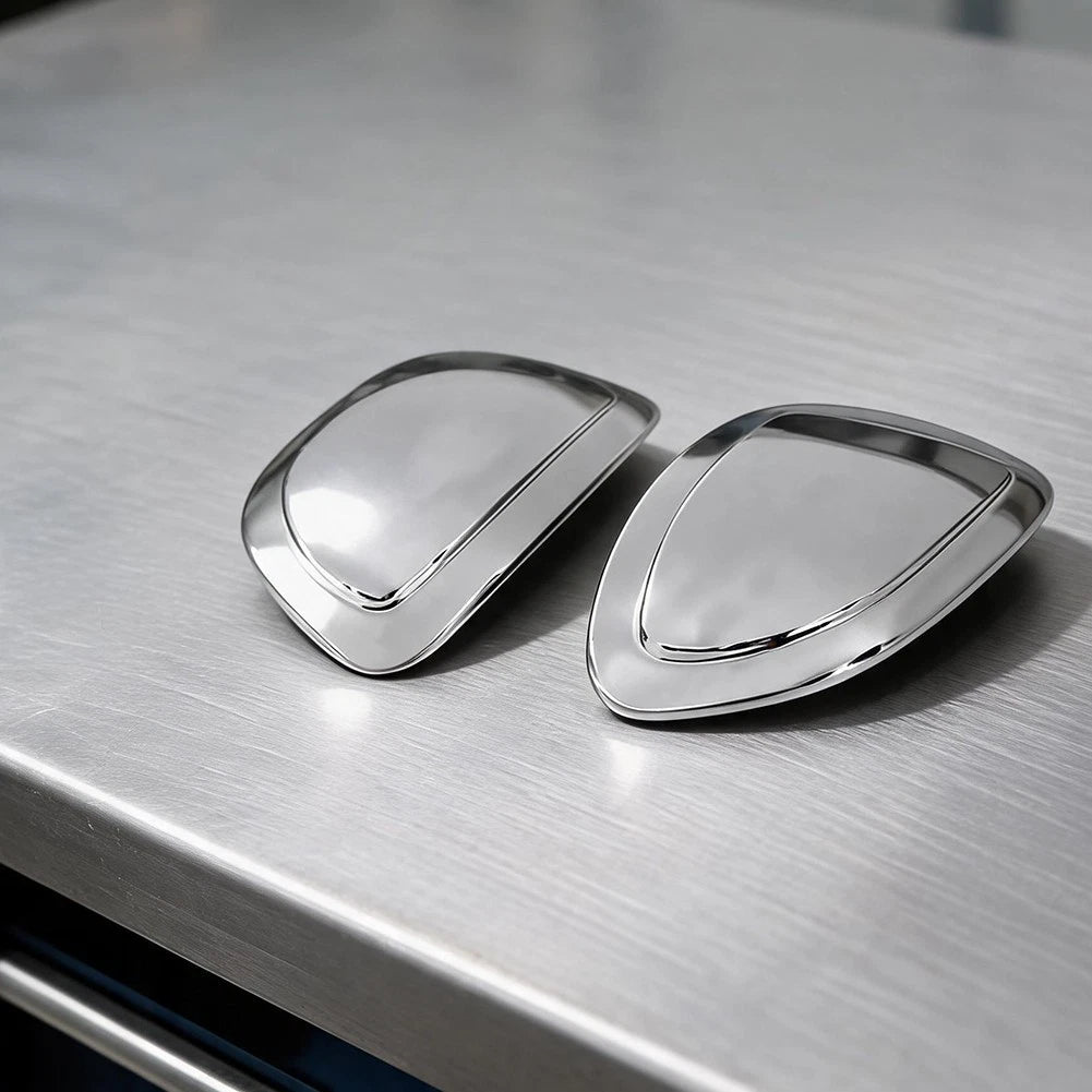 Set of 2 Chrome Mirror Covers for Chevy GMC (1999–2006)