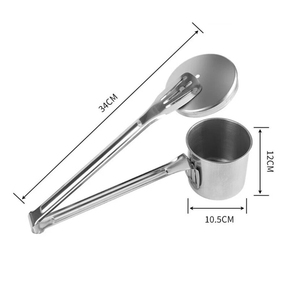Adjustable Height Fruit Picking Tool for Garden (Rustproof, Lightweight)