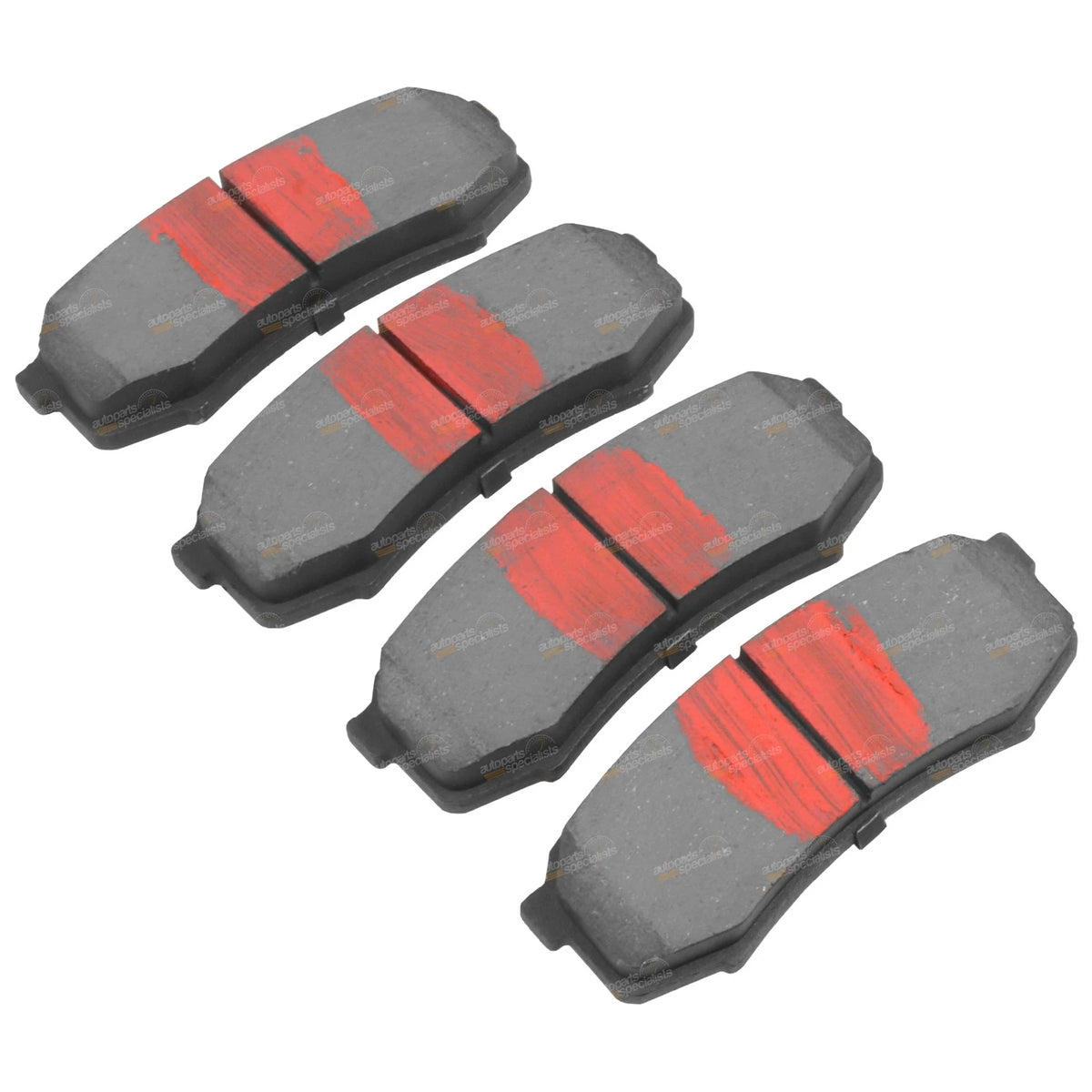4x Disc Brake Pads for Mitsubishi Pajero NS NT NW NX (2006–2012)