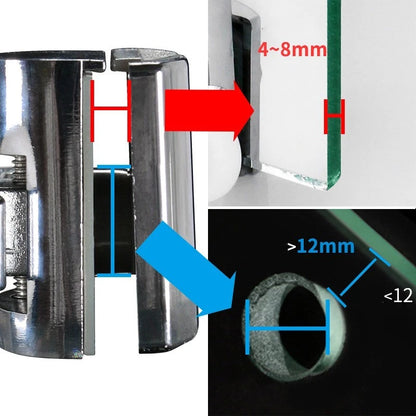 23mm Shower Door Roller Runner for Bathroom (Upper & Lower)