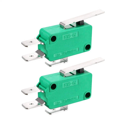 2X Hinge Lever Type Microswitch KW3-OZ 16A 125/250VAC